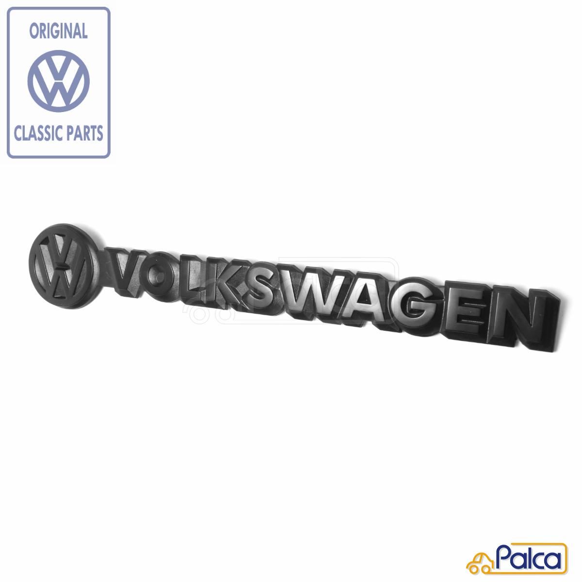 【あす楽】フォルクスワーゲン/VW VOLKSWAGEN リアエンブレム/ロゴ/バッジ ドイツ軍仕様 ヴァナゴン/カラベル/T3/T25/トランスポーター31980-1992 | 純正品 253853685