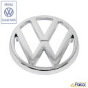 【あす楽】フォルクスワーゲン/VW フロント エンブレム/ロゴ/バッジ ゴルフ1 ゴルフ1カブリオレ シロッコ 1974-1981 T25/T3/ヴァナゴン/カラベル 純正 321853601