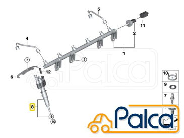 【あす楽】BMW/ロールスロイス インジェクター X5,E70/50i,M X6,E71,E72/35i,50i,M,HybX6 Z4,E89/35i,35is アルピナ/F01,B7 ゴースト レイス ドーン 13538616079