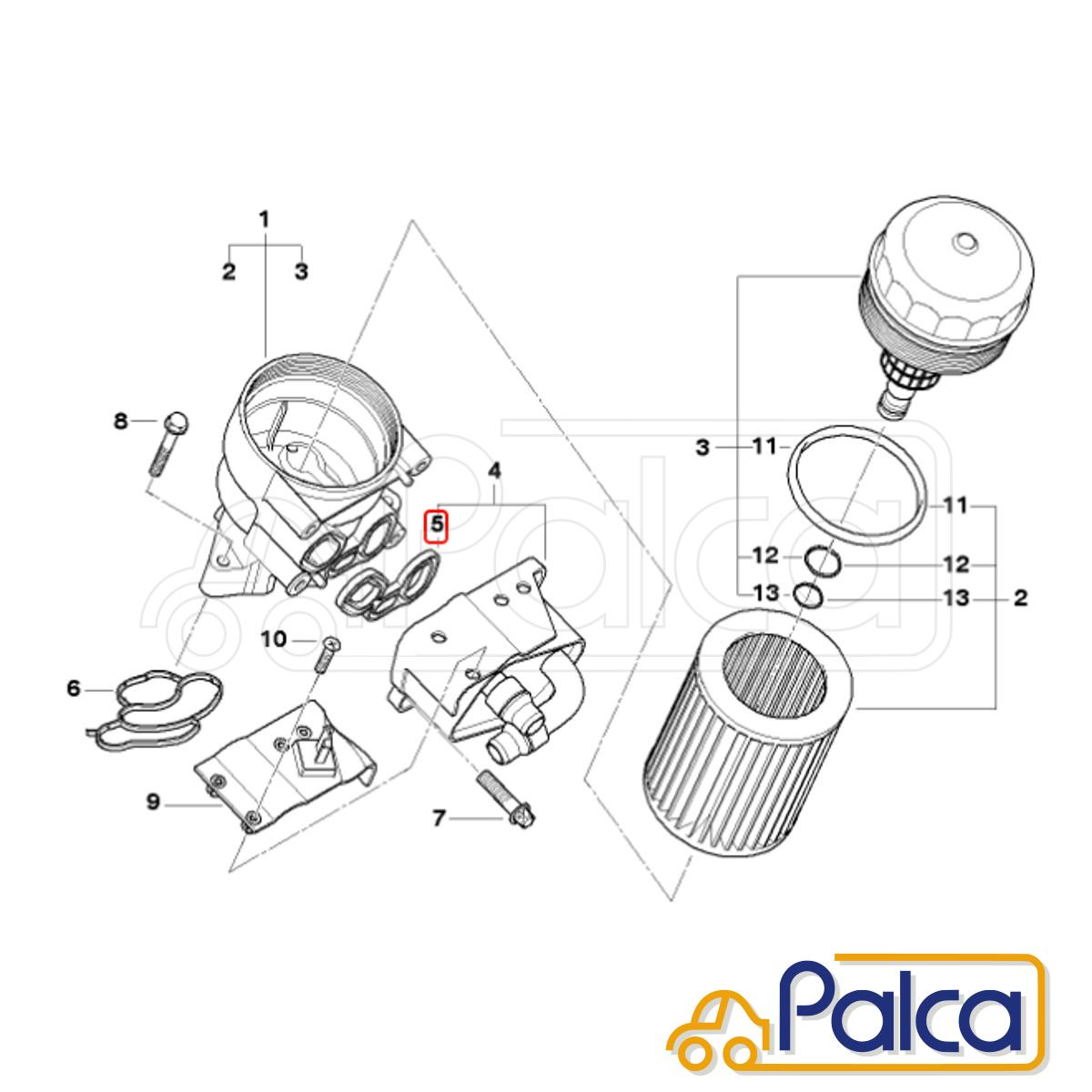 【あす楽】BMW オイルフィルターハウジングガスケット E82 E87 E88/116i 118i 120i | E46/318i | E90 E91/320i | X1 E84/18i | X3 E83/2.0i | Z4 E85/2.0i 11427508970