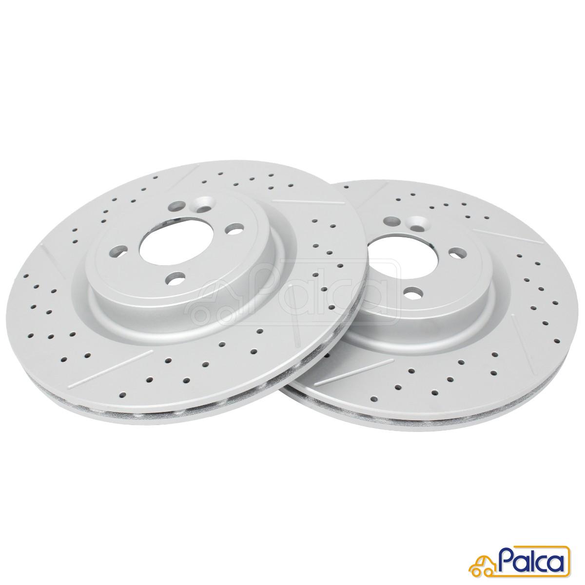 BMW フロント ドリルド ブレーキローター 2枚 316X22MM 防錆 PRO+ R56 R55 R57 R58 R59/One Cooper Cooper...