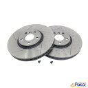 BMW ミニ,MINI フロント ブレーキローター 2枚 335X30mm 防錆品 F56 F55 F54 F57 F60/One Cooper CooperS JCW CooperD CooperSD | パフォーマンスブレーキ JCWスポーツブレーキ装着車 | BREMBO製 34106864133に適合