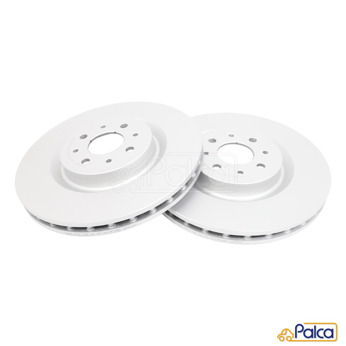 アルファロメオ フロント ブレーキローター 2枚セット 防錆PRO| Mito/ミト|955/1.4 955141 955143 | TEXTAR製