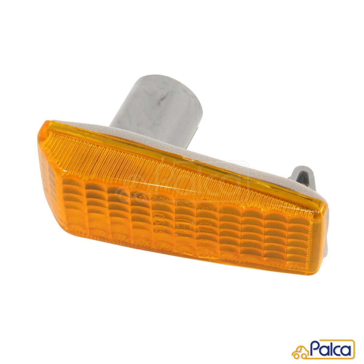 メルセデス ベンツ サイドウインカーランプレンズ オレンジ| Cクラス/W202 S202 | ミディアムクラス/Eクラス/W124 S124 C124 | Sクラス/W140 C140 | CLクラス/C140 | SLクラス/R129 | ALKAR製 | 1248200021に適合