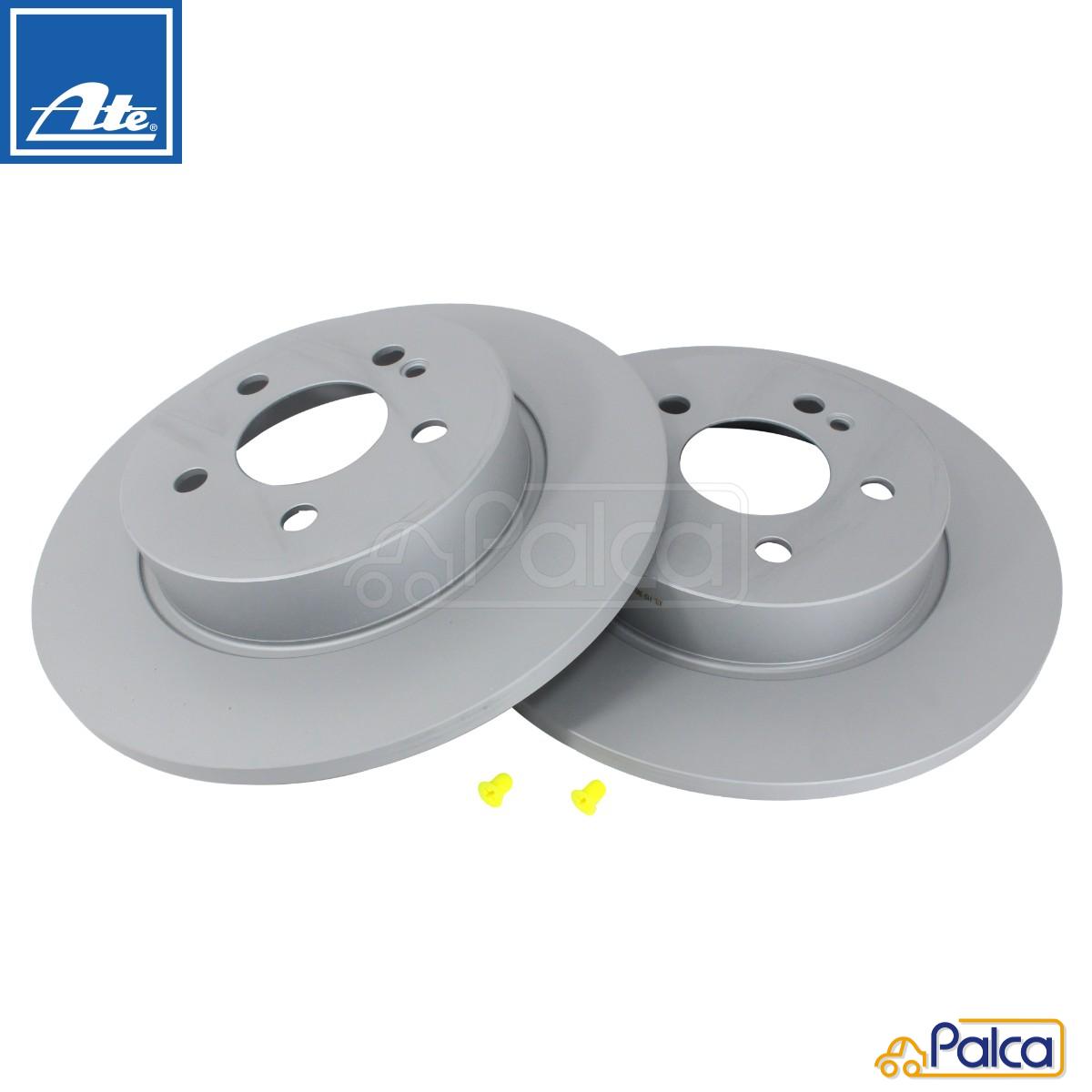 メルセデス ベンツ 防錆加工 リア ブレーキローター 2枚SET 300X12MM W205 S205 C205/C180 C200 C250 C220d | ATE製