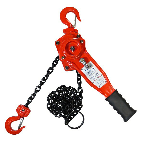 イリイ 0.75tonレバーホイスト・荷締機CE規格品 チェーンホイスト