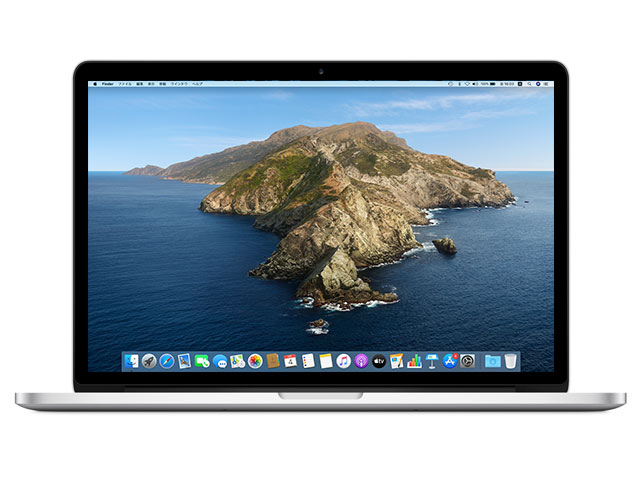 MacBookPro Retina 15インチ Intel Core i7 SSD 256GB メモリ16GB Mid2015 MJLQ2J/A A1398