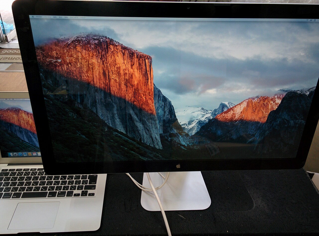 良品Apple LED Cinema Display（27インチフラットパネル）A1316