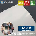 【送料実費】写真用紙<絹目調 印画紙> A1ノビ 636×939mm 50枚