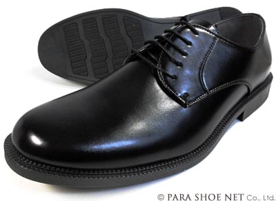 楽天靴のパラダイスS-MAKE（エスメイク）プレーントゥ ビジネスシューズ 黒 ワイズ3E（EEE）幅広タイプ 27.5cm、28cm（28.0cm）、29cm（29.0cm）、30cm（30.0cm）【大きいサイズ（ビッグサイズ）メンズ紳士靴】