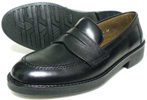 Mr.Cornell 本革 ローファー ビジネスシューズ 黒 22cm 22.0cm 22.5cm 23cm 23.0cm 23.5cm 24cm 24.0cm /小さいサイズ・メンズ・革靴・紳士靴
