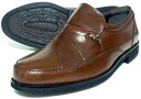 MG（Men's Gear）カンガルー革 シャーリングスリッポン ビジネスシューズ 茶色 23cm（23.0cm）、23.5cm、24cm（24.0cm）/小さいサイズ・メンズ・革靴・紳士靴