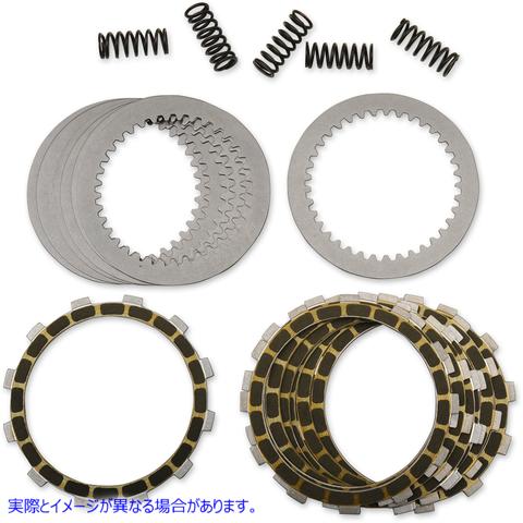 取寄せ クラッチキット、ディスク、スプリング バーネット CLUTCH KIT COMPLETE KAW 303-45-10020 DRAG 11310408