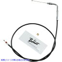 取寄せ 黒いビニールスロットルとアイドルケーブル バーネット STD THRTLE 83-89FXLR/FXR 101-30-30011 DRAG DS2238...