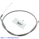 取寄せ ステンレス鋼のスロットルとアイドルケーブル バーネット S/SSTD.THROTLE96-00 FXSTS 102-30-30003 DRAG DS22...