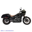 取寄せ Ripper Short Road Rage 2-into-1エキゾーストシステム バッサーニエキゾースト The Ripper Short Road Rage 2-into-1 Exhaust System - Black 1S74B DRAG 18002558