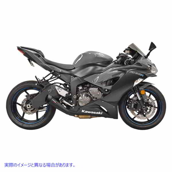 取寄せ メガホンスリップオンマフラー バッサーニ エキゾースト ZX-6R Slip-On - Black 5Z627B DRAG 18113878