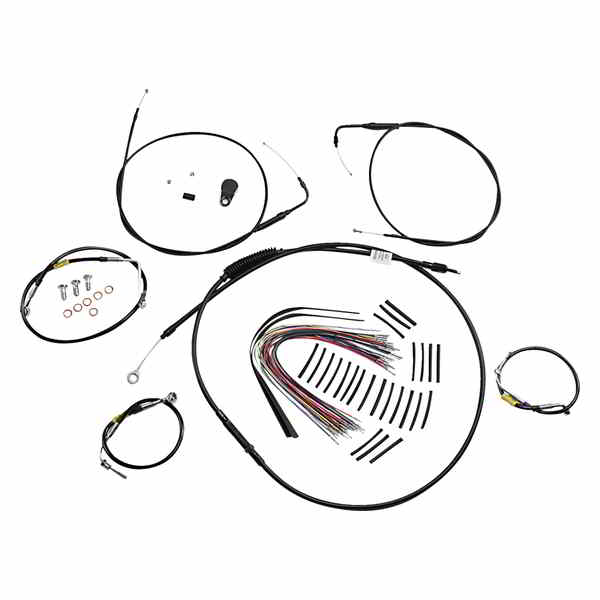 取寄せ バガーバーハンドルバーを備えた初期のツアーバイク用のコントロールキット バーリーブランド C..