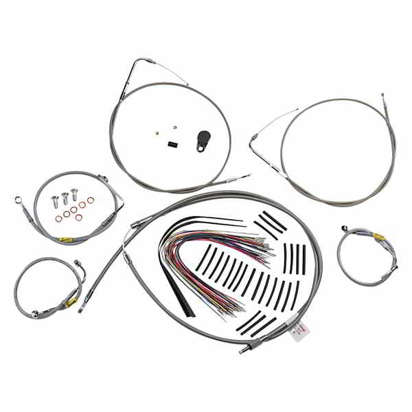 取寄せ バガーバーハンドルバーを備えた初期のツアーバイク用のコントロールキット バーリーブランド C..