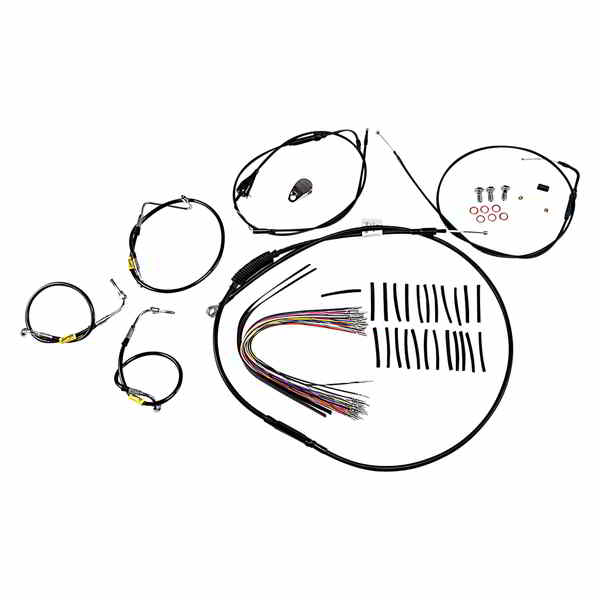 取寄せ バガーバーハンドルバーを備えた初期のツアーバイク用のコントロールキット バーリーブランド C..