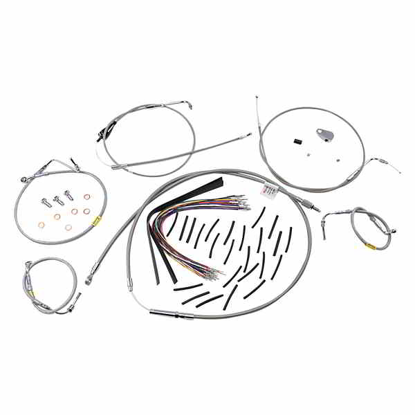 取寄せ バガーバーハンドルバーを備えた初期のツアーバイク用のコントロールキット バーリーブランド C..