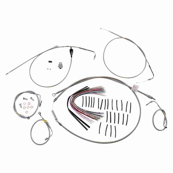 取寄せ バガーバーハンドルバーを備えた初期のツアーバイク用のコントロールキット バーリーブランド C..