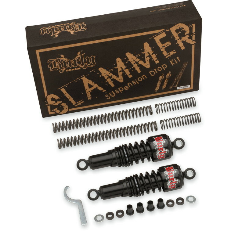  ޡå С꡼֥ Suspension Kit - Slammer - Chrome - '91 - '05 FXD B28-1002 DRAG 13100469