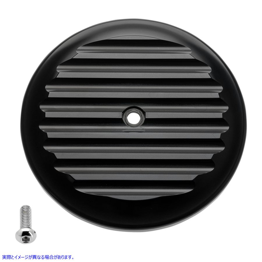 取寄せ VTエアクリーナーカバー ジョーカー マシーン Finned Air Cleaner Cover - Black 02-220-1 DRAG 10140255