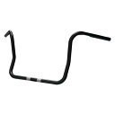 取寄せ 1 ハンドルバー - 猿のハンガー クロームワークス Handlebar - FLH - 12 - Black 300824 DRAG 06011703
