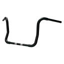 取寄せ 1-1/4 脂肪猿ハンガーハンドルバー クロームワークス Handlebar - Fat Ape Hanger - 12 - TBW - Black 3...