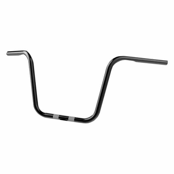 取寄せ 1 ハンドルバー - ボブバー猿/猿ハンガー クロームワークス Handlebar - Ape Hanger - 12 - Black 300861 DRAG 06012840