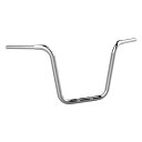 取寄せ 1-1/4 ファットセンターボバー猿ハンドルバー クロームワークス Handlebar - Ape Hanger - 14 - Chrome 30035...