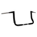 取寄せ Buck-50ハンドルバー クロームワークス Handlebar - FLH - 10 - Black 300710 DRAG 06015350