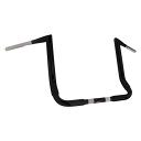 取寄せ Buck-50ハンドルバー クロームワークス Handlebar - FLH - 14 - Black 300714 DRAG 06015352