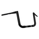 取寄せ Buck-50ハンドルバー クロームワークス Handlebar - FLT - 10 - Black 300720 DRAG 06015353
