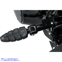 取寄せ FootPegアダプター クリヤキン Passenger Adapter - Black - Softail 8924 DRAG 16201878