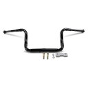  LA`bp[Y Handlebar - Grande Traditional Ape Hanger - 12 - Black LA-7322-12B DRAG 06014520