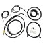  LAåѡ Cable Kit - 12 - 14 Ape Hanger Handlebars - ABS - Midnight LA-8056KT3-13M DRAG 06620911