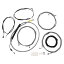  LAåѡ Cable Kit - 18 - 20 Ape Hanger Handlebars - ABS - Stainless LA-8058KT3-19 DRAG 06621126