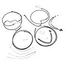 取寄せ XRハンドルバーインストールキット マグナム Control Cable Kit - XR - Black 486412 DRAG 06620672