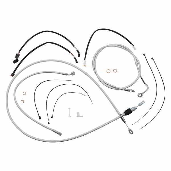 取寄せ Sterling Chromite IIR デザイナー ハンドルバー取り付けキット マグナム Control Cable Kit - ..