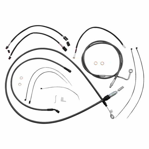 取寄せ KARBONFIBR デザイナー ハンドルバー取り付けキット マグナム Control Cable Kit - KARBONFIBR 7871151 DRAG 06621037