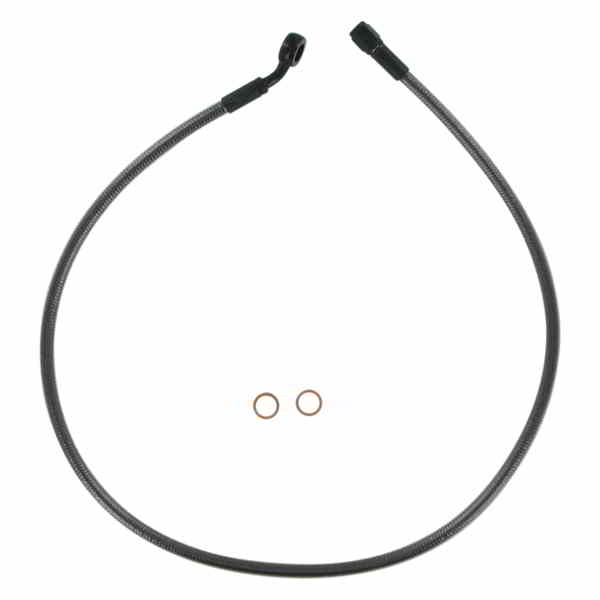 取寄せ ブレーキライン - 10 mm-35° - 29インチ - ブラックパール マグナム Brake Line - 10 mm-35° - ..