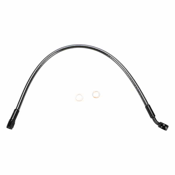 取寄せ ブレーキライン - 10mm-35° - 17インチ - ブラックパール マグナム Brake Line - 10mm-35° - 17..