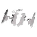 取寄せ FATS/SLIM WINDSHIELD TRIGGER-LOCK完全マウントキット メンフィスシェード Fats/Slim Trigger Lock Mounting Kit - XV1300 MEM8969 DRAG 23210055(2)