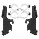  FATS/SLIM WINDSHIELD TRIGGER-LOCKS}EgLbg tBXVF[h Batwing Trigger Lock Mounting Kit - Valkyrie - Black MEM8999 DRAG 23210116