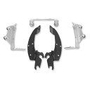  FATS/SLIM WINDSHIELD TRIGGER-LOCKS}EgLbg tBXVF[h Batwing Trigger Lock Mounting Kit - VN900C - Black MEK1912 DRAG 23210135