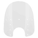 取寄せ 交換脂肪フロントガラスプラスチック メンフィスシェード Fats Windshield - 19 - Clear - Plastic MEP3310 DRAG MEP3310