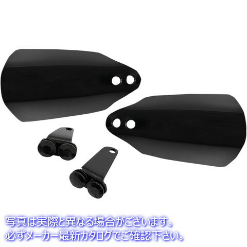 取寄せ ハンドガード メンフィスシェード H-D Handguards - Black MEB7216 DRAG 06351427