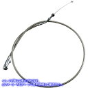  A[}[R[gґgXeX|P[u [Vv Throttle Cable - Push - Yamaha - Stainless Steel 65-0261 DRAG 06500082